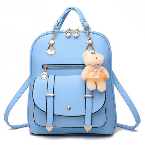Womens Ladies Backpack Handbag Shoulder Travel School Bags Girl Rucksack Satchel