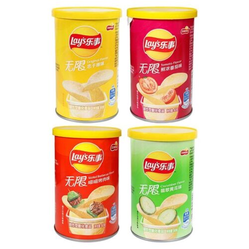Potato Chips 40g*10 Buckets Snacks Multi-Flavor Leisure Food Snacks 乐事薯片小桶装休闲零食