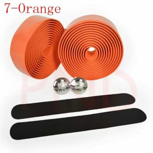 Bike Handlebar Tape Road Bicycle Camouflage Cycling Handle Cork Wrap Bar Plugs