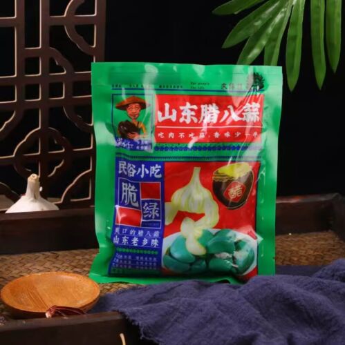 Sugar Garlic Green Garlic腊八蒜糖蒜绿蒜 Laba Garlic