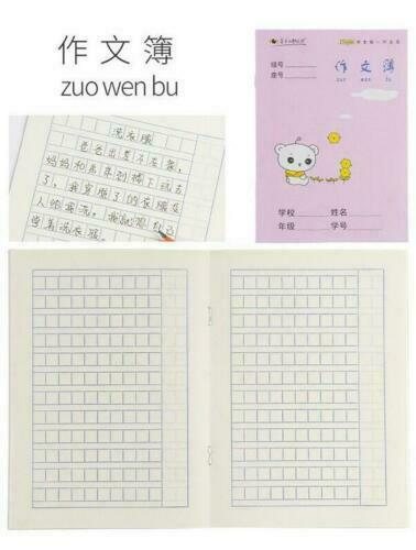 30Pcs Chinese exercise book for character practicing writing book Pinyin Tian Zige Primary school students homework book