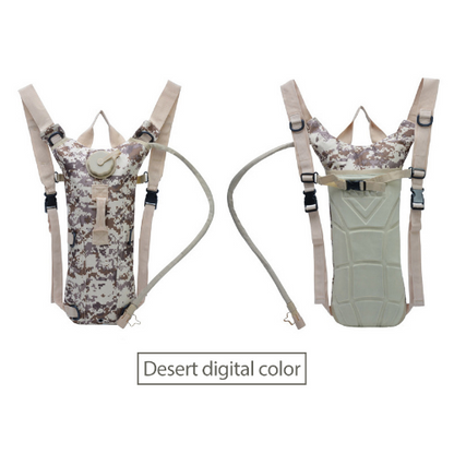 Backpack with 3L Bag for Fishing Tactical Water Bag for Hiking Biking Climbing