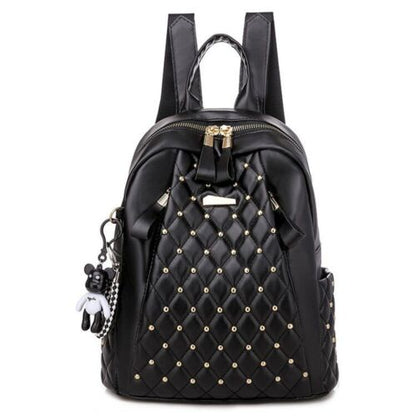 Vintage Backpack High Quality Leather Travel Shoulder Bags School Bags Pack 1 PC