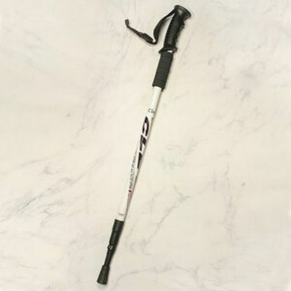 135CM Aluminum Walking Stick Hiking Telescopic Trekking Climbing Pole Canes Blue