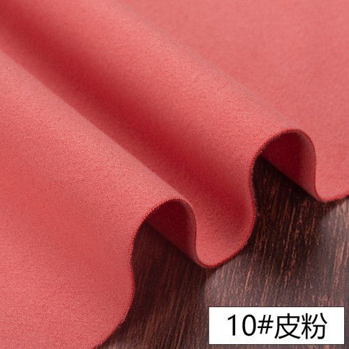 Fall Thick Solid Cashmere Imitation Wool Cloth Diy Coat Woollen Fabric Wide 57"