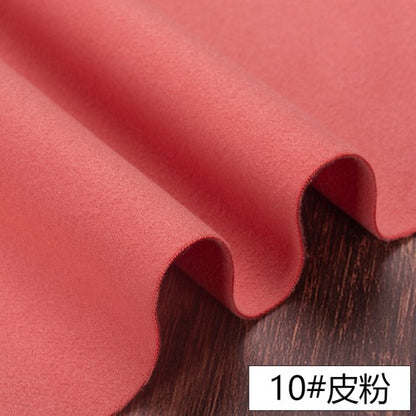 Fall Thick Solid Cashmere Imitation Wool Cloth Diy Coat Woollen Fabric Wide 57"