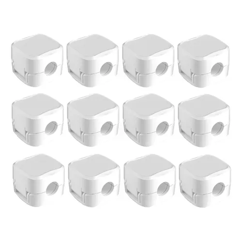 12Pcs Magnetic Cable Clips & Cord Holder, Under Desk Cable Management