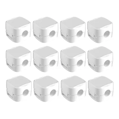 12Pcs Magnetic Cable Clips & Cord Holder, Under Desk Cable Management