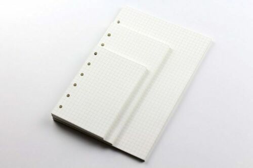 Notebook A5 A6 A7 Loose Leaf Refill Spiral Bind Planner Inner Page Inside Paper