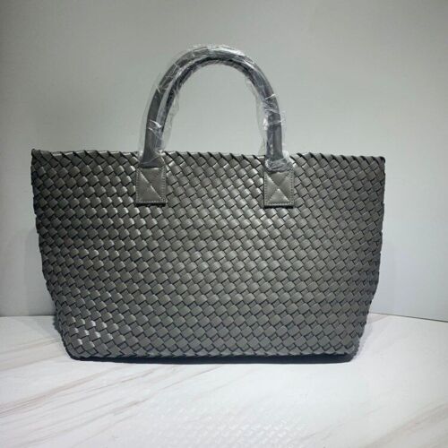 Snake Weaving Bag Shoulder Purse Vegetable Basket Large Shopping Bag 37*18*53 CM