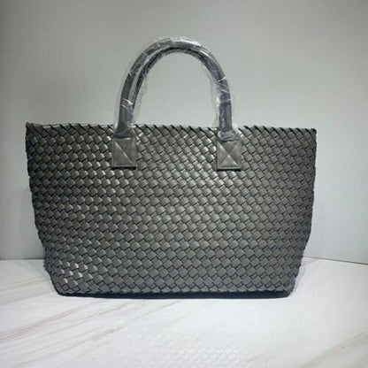 Snake Weaving Bag Shoulder Purse Vegetable Basket Large Shopping Bag 37*18*53 CM