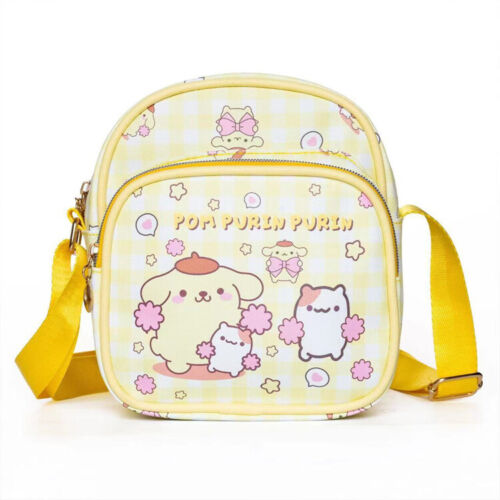 hellokitty kuromi PU fashion shoulder bag kids storage bag outdoor bag POUCH