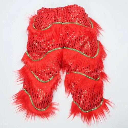 Chinese Kung Fu Folk Art South Lion Children's Dance Pants