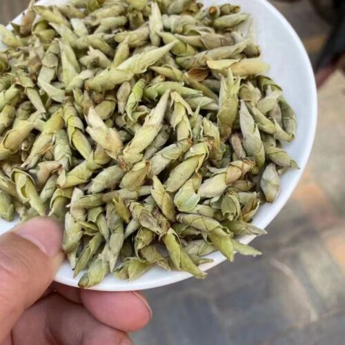 100g White/Purple Bud Puerh Raw Tea Yunnan Wild Aged Tree Pu-erh Tea Loose Leaf