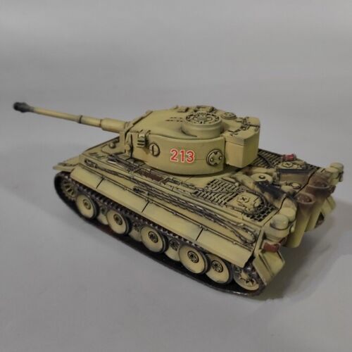 1/72 Scale WWII German Army Tiger Heavy Tank Assembled & Painted Plastic Mod