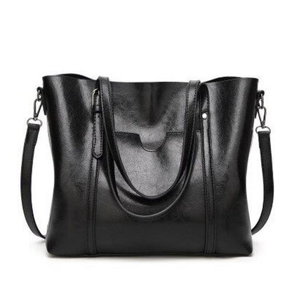 Shoulder Bags Women Leather Handbag Tote Crossbody Bag Luxury Polyester Zipper