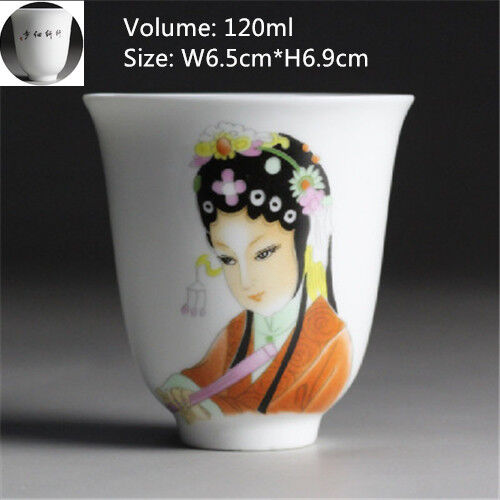 Chinese tea cup Japanese style master cup of tea blue-and-white porcelain cups