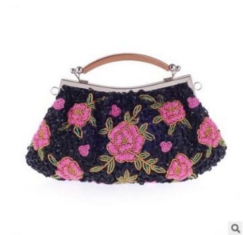 Women Clutch Bags Beads Evening Bag Day Clutches Party Bag Lady Vintage Purse