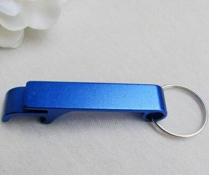 Personalized Bottle Opener 50pcs Custom Engraved Key Rings Wedding Name Gift Day