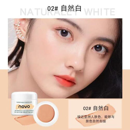 Novo Brightening Purifying Concealer高清明净遮瑕膏遮斑不卡粉不脱妆防汗遮瑕液遮痘印遮黑眼圈