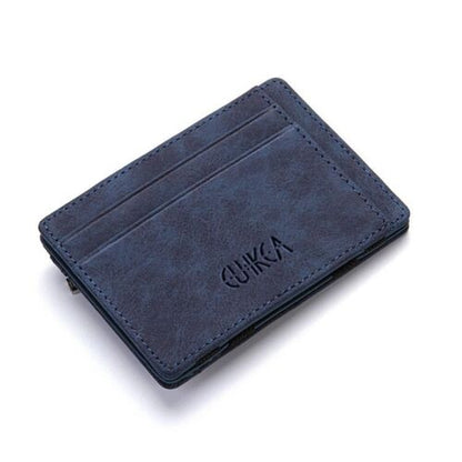 Mini Small Magic Wallets Zipper Coin Purse Pouch Ultra Thin Synthetic Leather