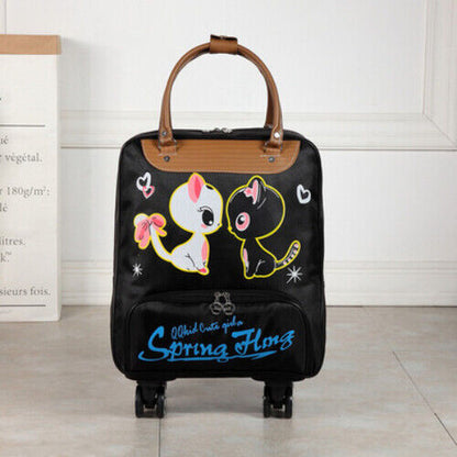 Wheeled Bag Travel Women Travel with Wheels Trolley Bags Travel Luggage Bag