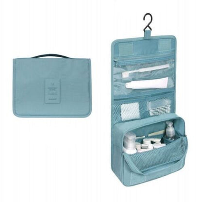 Travel Waterproof Cosmetic Organizer Pouch Hanging Toiletry Bag Makeup Polyester