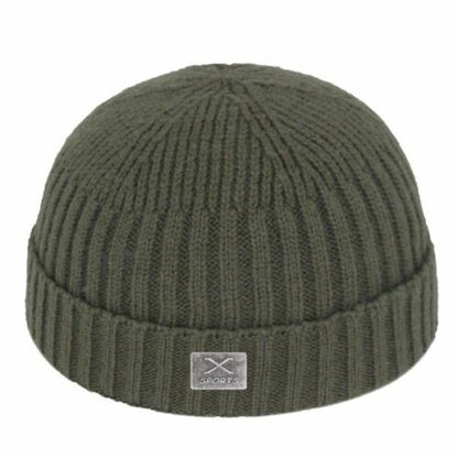 Beanie Hat Short Skullcap Men's Winter Women's Caps Knitted Unisex Casual Solid