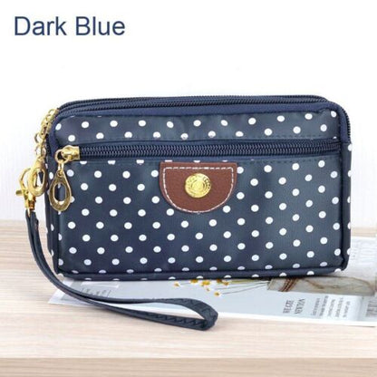 Fashion Women Wallets Small Handbags Canvas Zipper Clutch Coin Purse Pocket 1PC