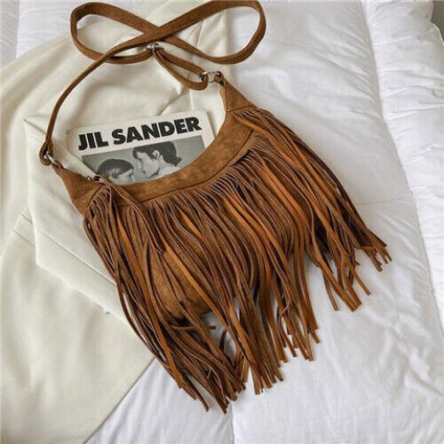 PU Leather Tassel Bags Bag Women Shoulder Crossbody Bag Bags Women's Handbags