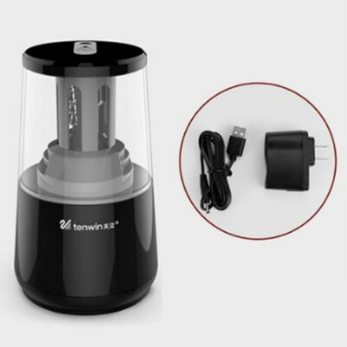 Electric Pencil Sharpener Adjustable Hand Crank Mechanical Knife Holder Station