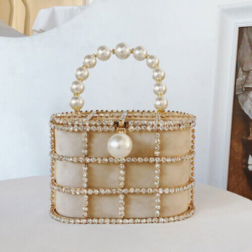 Basket Evening Clutch Bags Women Handbags Ladies Wedding Party Purse