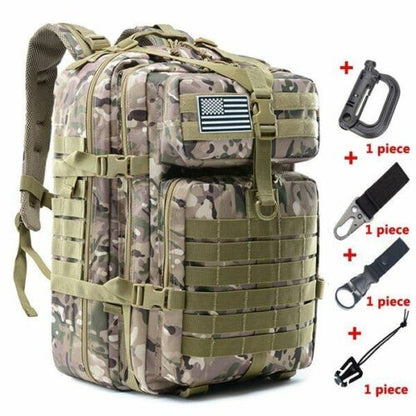 Tactical Bag Backpack Outdoor Camouflage Hiking Camping Waterproof Accessories