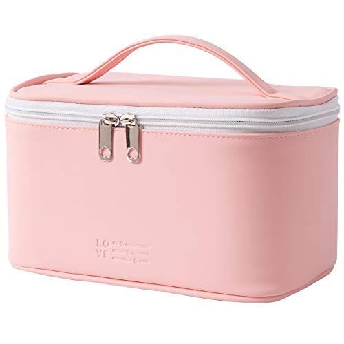 Personalized Makeup Bags Traveling Cosmetic Pouch Synthetic Leather Waterproof