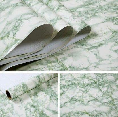 Wallpaper Sticker Marble Vinyl Film Self Adhesive Bathroom Kitchen Contact Paper