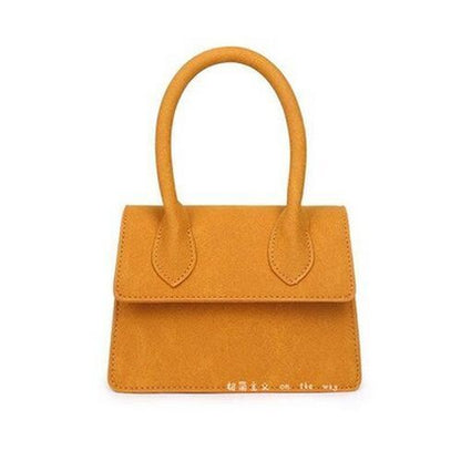 Small Square Bag Leather Handbag Crocodile Pattern Chain Shoulder Messenger Bags