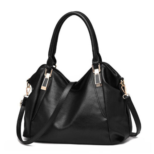 Women Faux Leather Shoulder Bag Tote Purse Messenger Handbags Crossbody Satchel