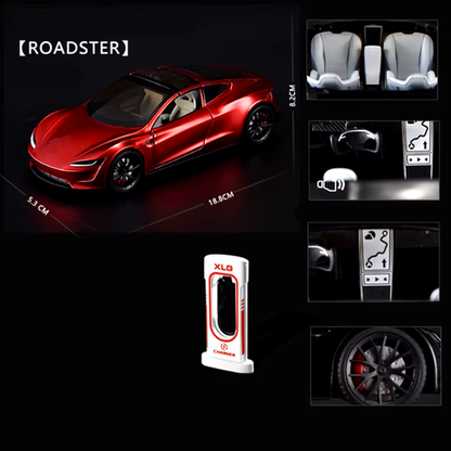 1:24 Model 3 Model Y X Alloy Car Model Diecast Metal Toy Vehicles Car Model Simu