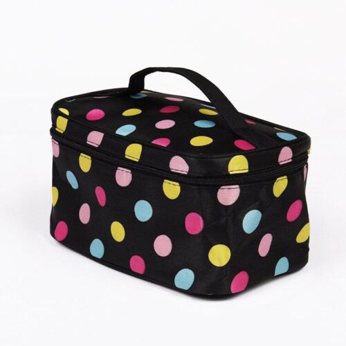 Square Travelling Cosmetic Bag Toiletries Waterproof Make Up Organizer Purse 1PC
