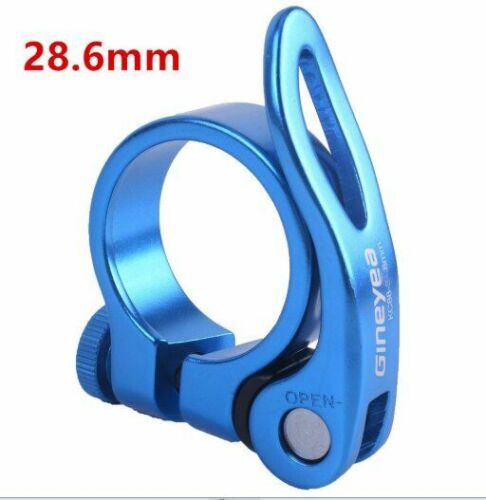 Bike Seat Clamp 28.6/30.2/31.8/34.9mm Alloy Aluminum Mountain MTB BMX Road 40g