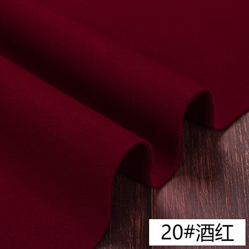 Fall Thick Solid Cashmere Imitation Wool Cloth Diy Coat Woollen Fabric Wide 57"