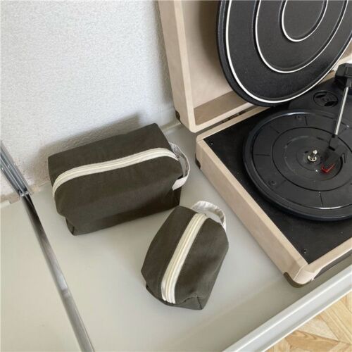 Makeup Bag Cosmetic Storage Toiletry Beauty Canvas Pouch Traveling Case Clutch