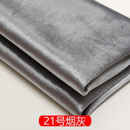 Sofa Upholstery Velour Fabric Thick European Soft Roll Cushion Velvet DIY Cloth