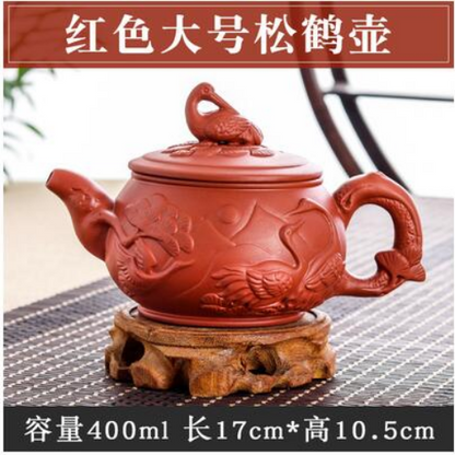 Yixing Large Capacity Purple Sand Pot Chinese Clay Teapot Tea Cup House Ceramic