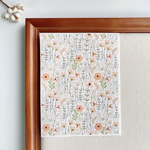 Polymer Image Transfer Paper Plants Flowers Leaf Decals DIY Jewelry Craft Tools