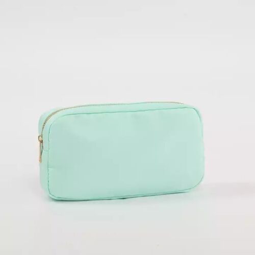 Rhinestone Nylon Waterproof Pouch Makeup Case Nylon Travel Cosmetic Bag Cosmetic