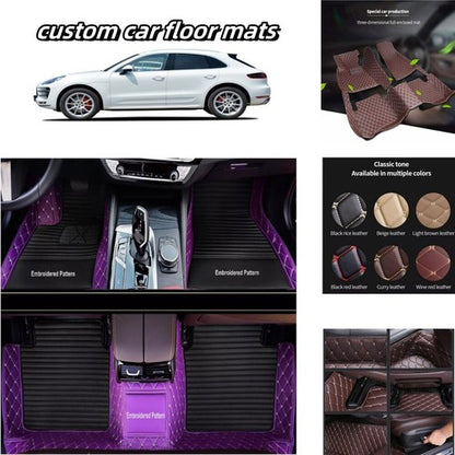 For Jaguar All Models Car Floor Mats Custom Cargo Liner Carpets Mats Waterproof