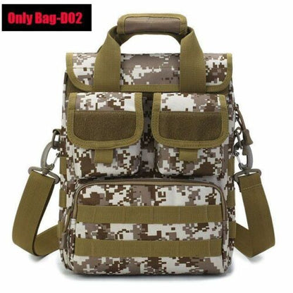 Tactical Shoulder Bag Backpack Outdoor Hunting Hiking Climbing Camouflage Pack
