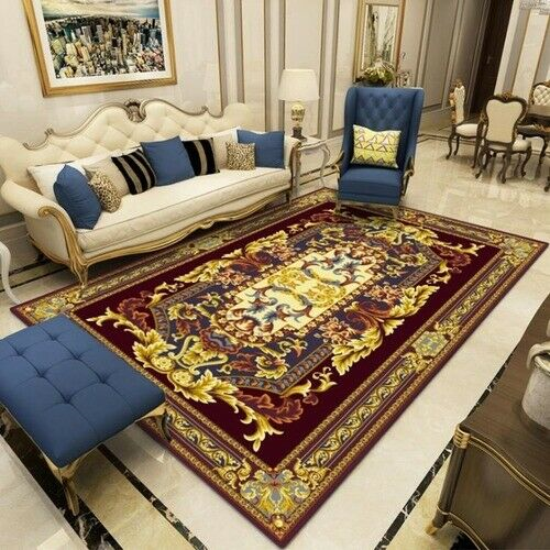 Europe Nodric Carpets Room Carpet Flower Sofa Rug Floor Mat Palace Soft Rugs ##