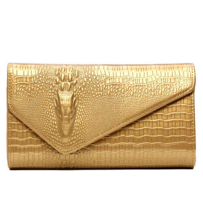 women Chain bag handbag cluth faux Leather Evening Shoulder Bag